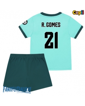 Wolves Rodrigo Gomes #21 Echipament de Fotbal Replică 2025-26 Copii Deplasare (+ Șorturi)